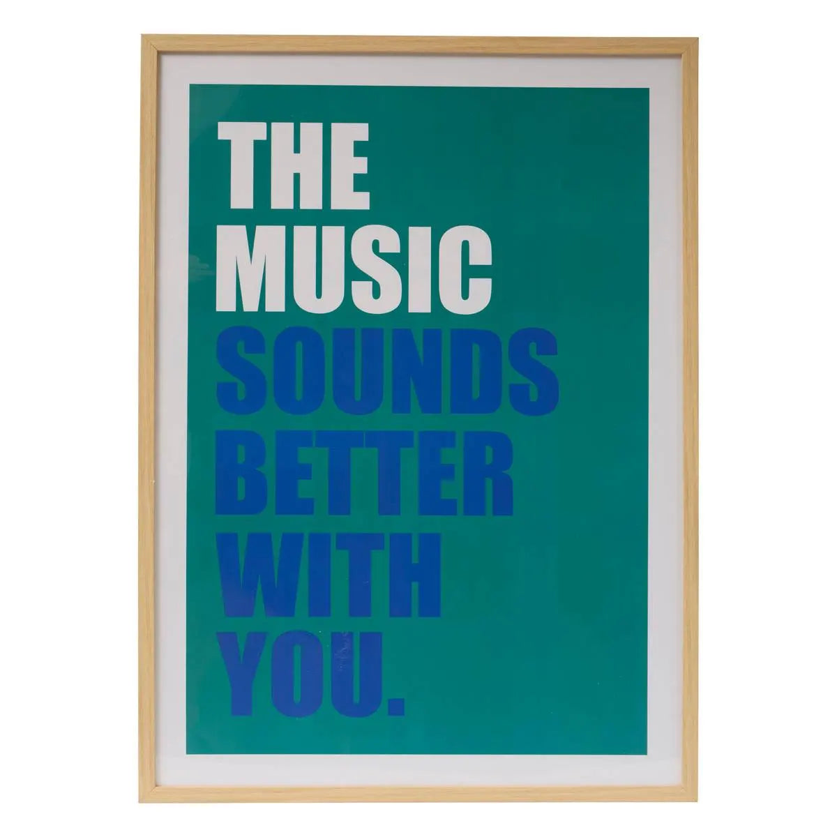 Posterul înrămat Atmosphere Music Darius, 50x70 cm