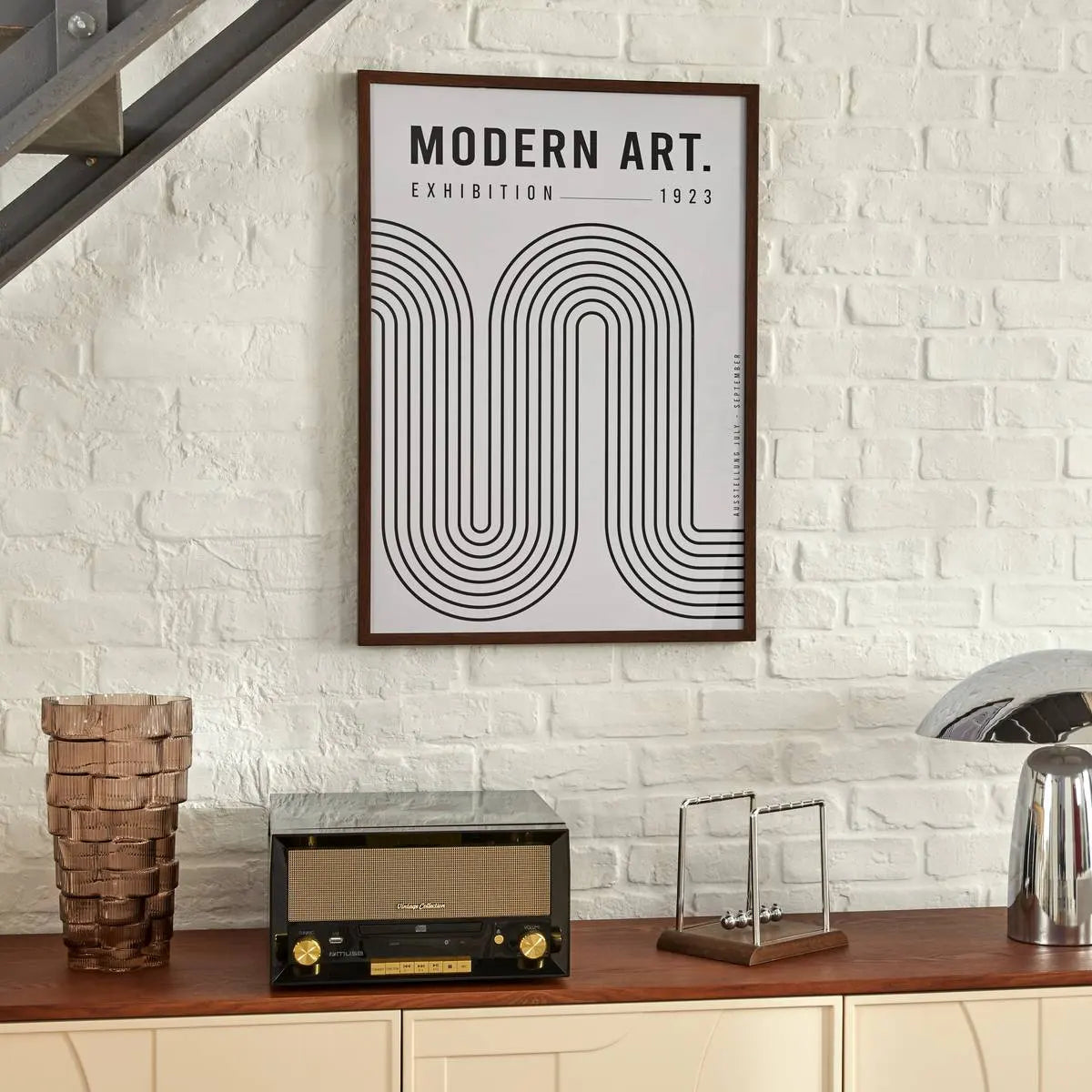 Poster cu ramă Adem cu atmosferă, 50x70 cm