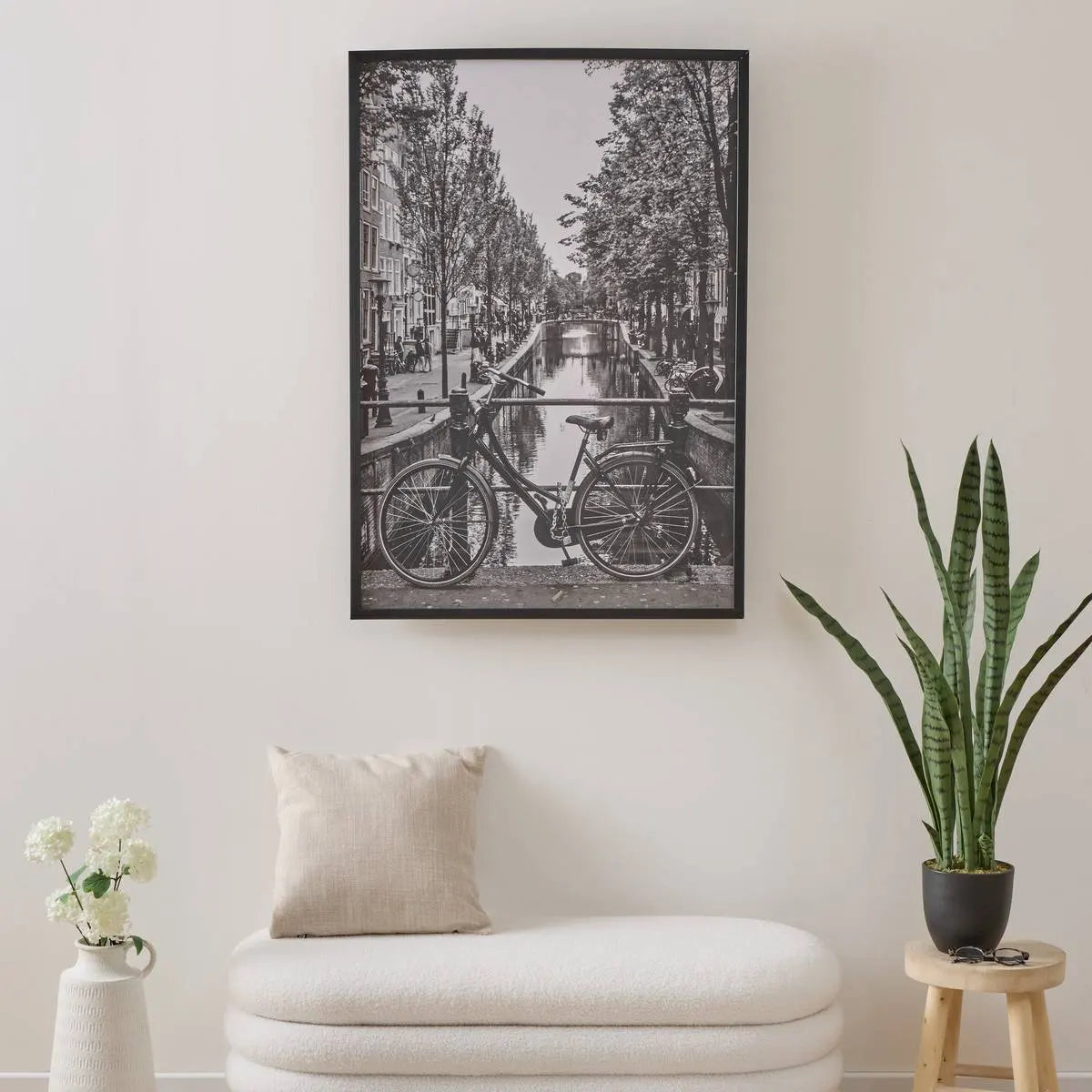 Poster înrămat atmosferă Ayu, Bicicletă 70x100 cm