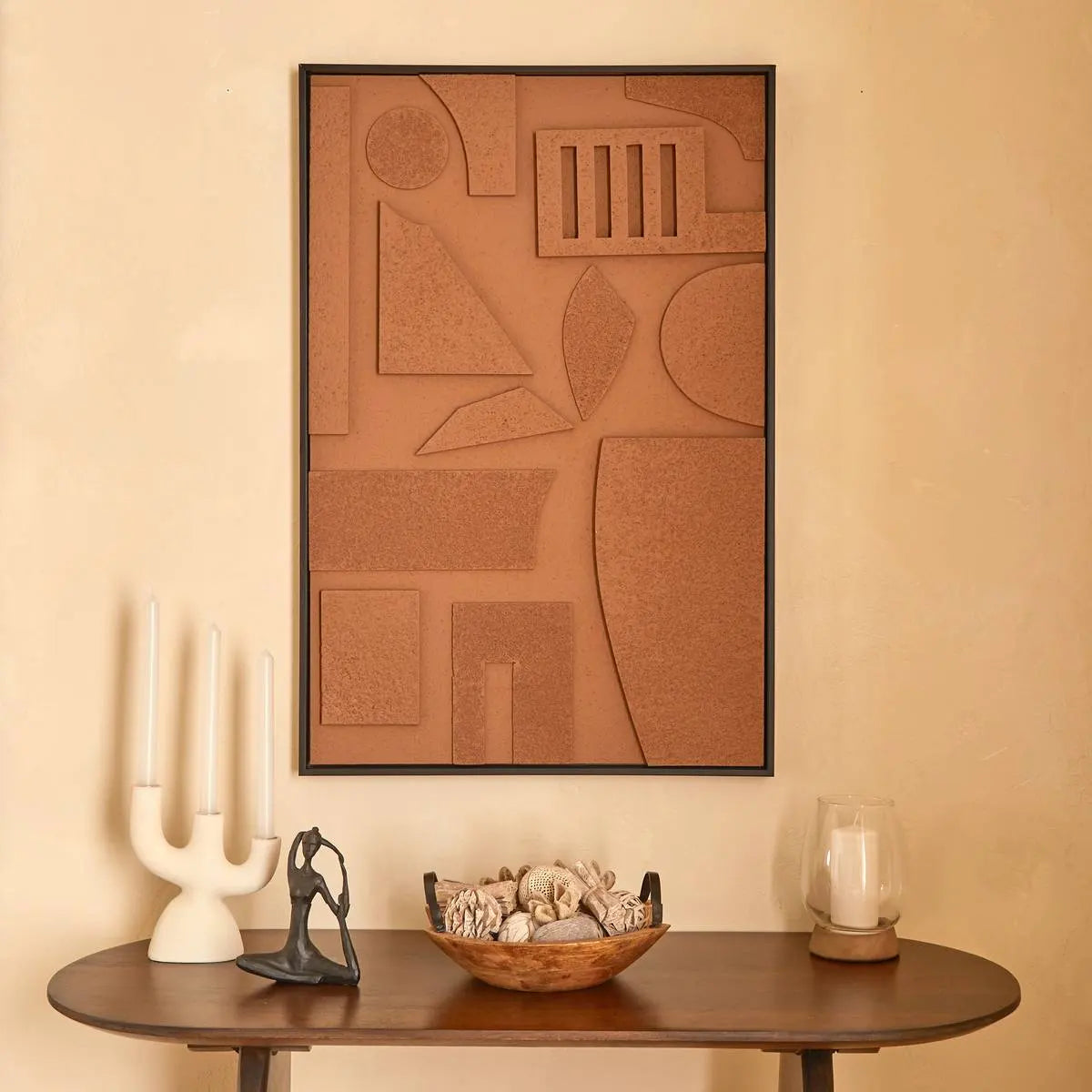 Pictură 3D atmosferă Jilani, Pânză 60x90 cm