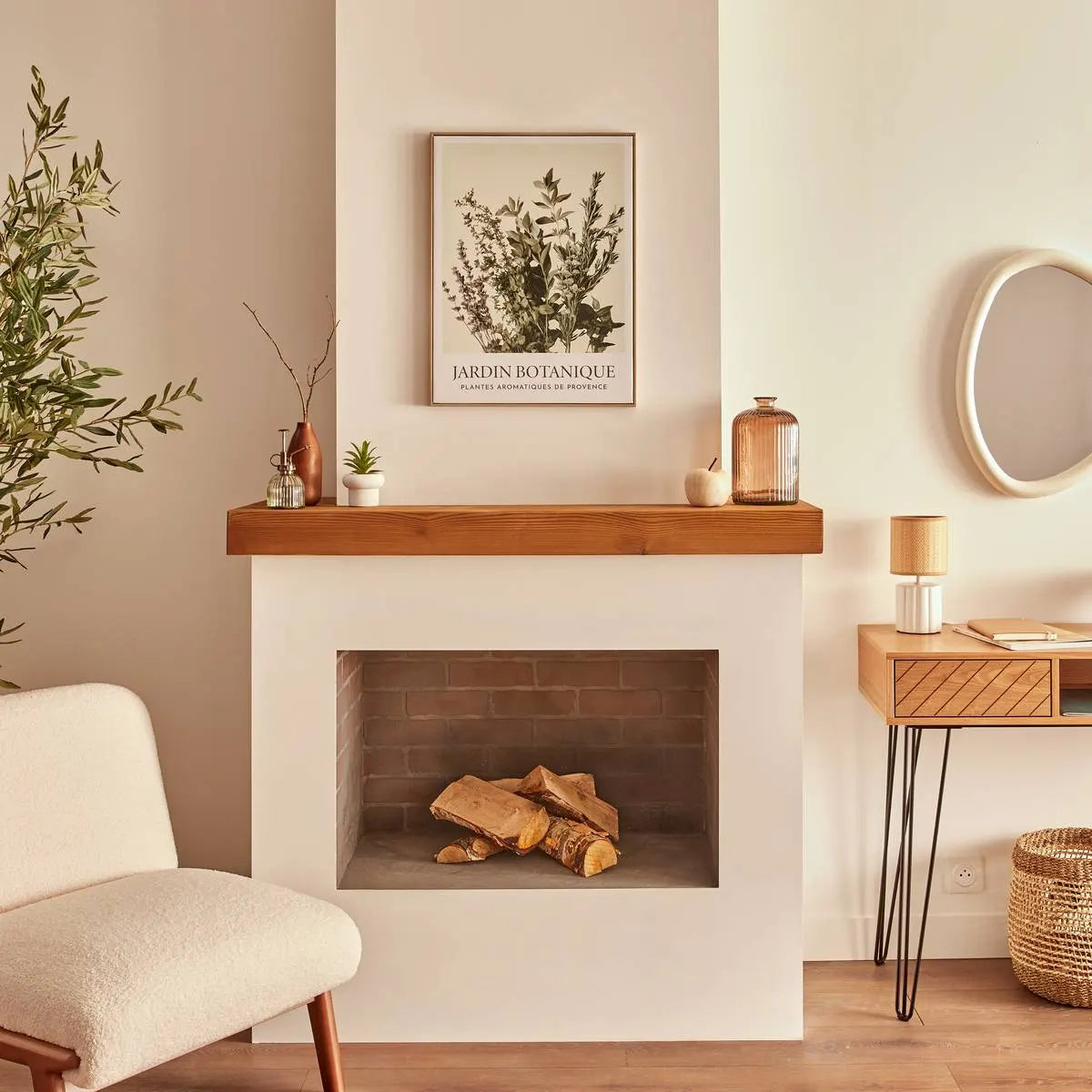 Pictură atmosferă Cecilia, Grădină 45x60 cm