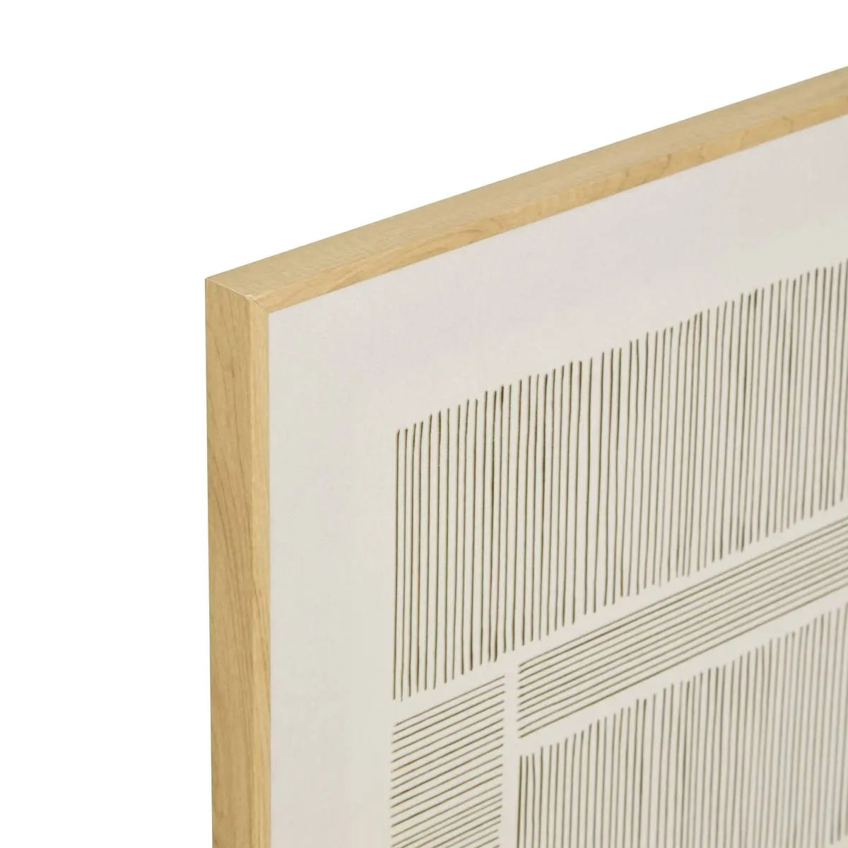 Pictură înrămată Atmosphere Idrissa, Imprimeu pe pânză 58x58 cm, Efect aluminiu