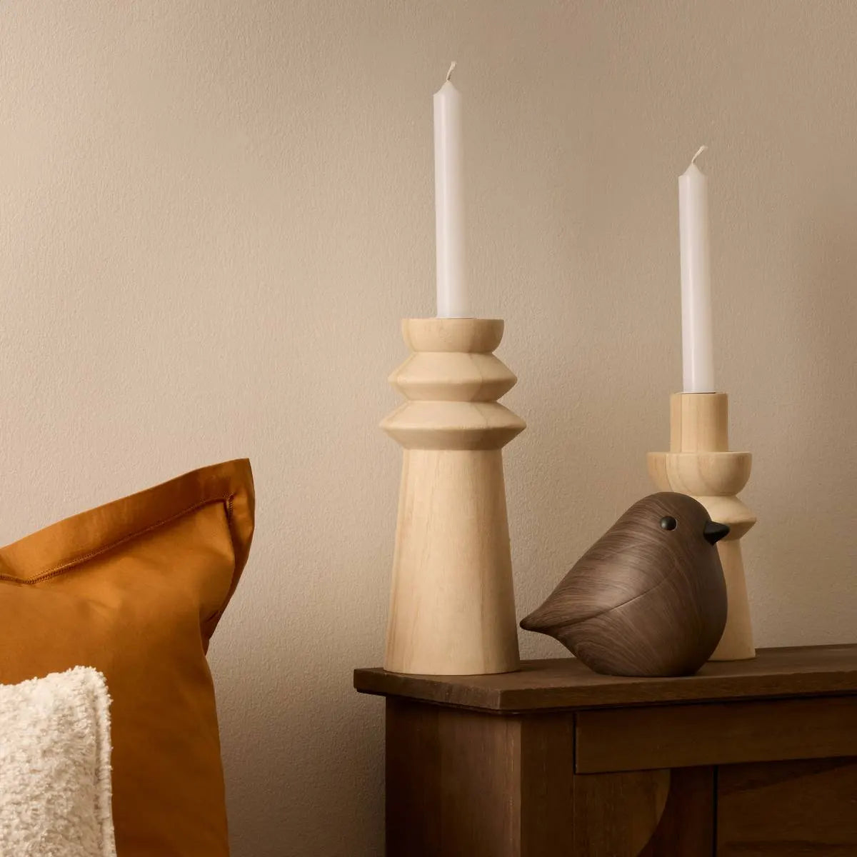 Figură decorativă atmosferă de toamnă, ceramică, 12 cm