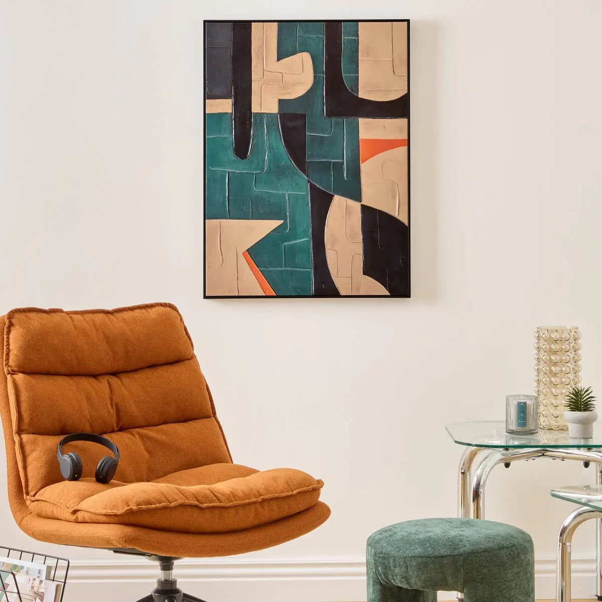 Pictură înrămată Atmosphera Kelton, Pânză pictată 58x78 cm