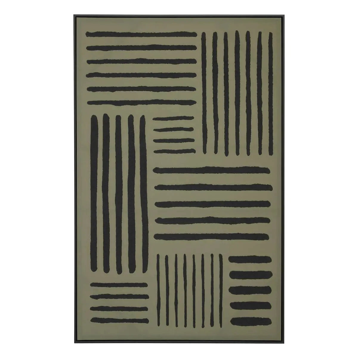 Pictură înrămată Atmosphera Roshan, Pânză pictată 116x75 cm, Verde