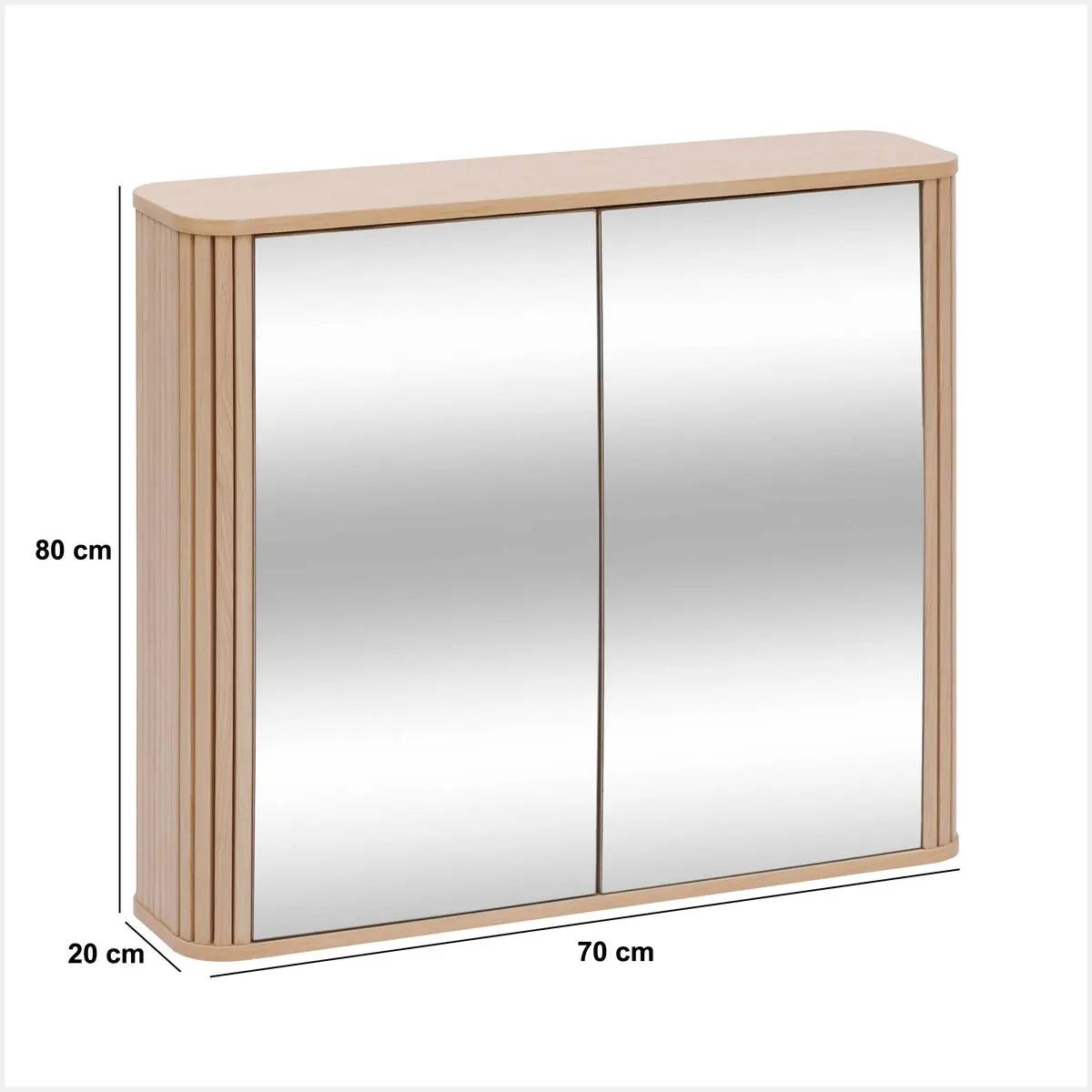 Dulap cu oglindă 5five Liora, dublu