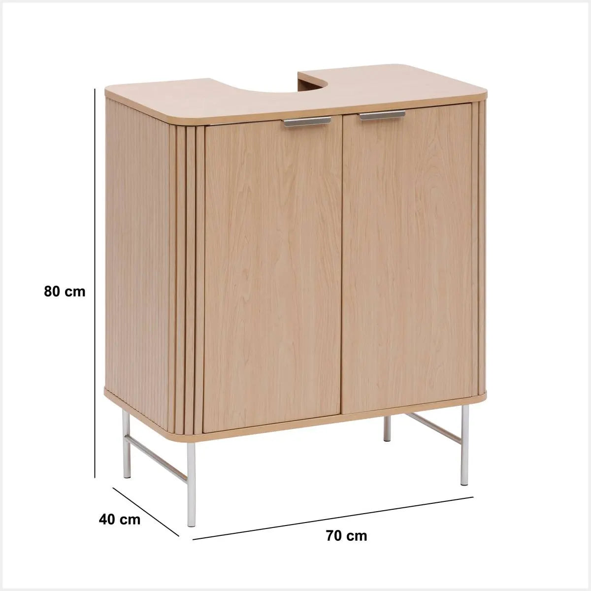 Dulap de baie 5five Liora, Dublu jos