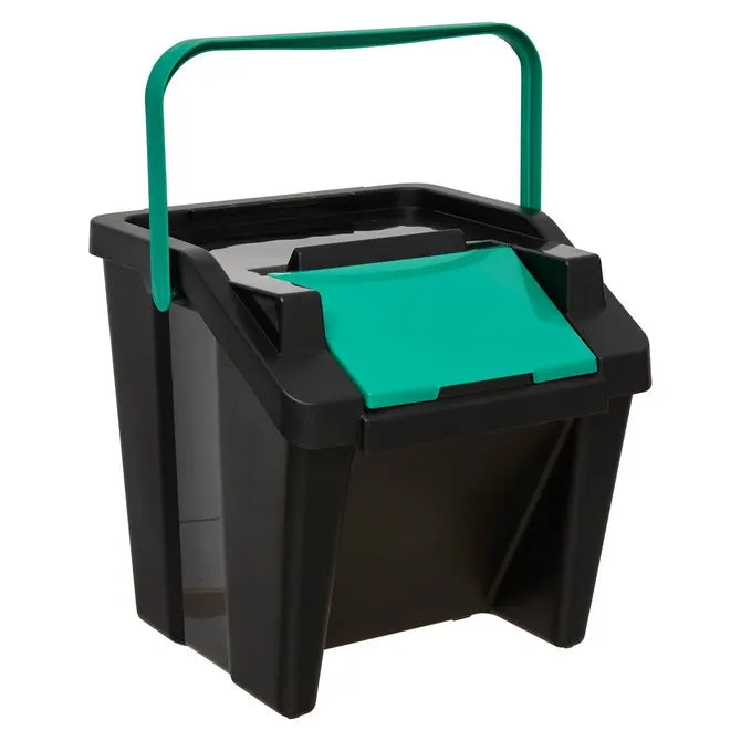 Set de 3 coșuri de gunoi 5five, Plastic, 30 l
