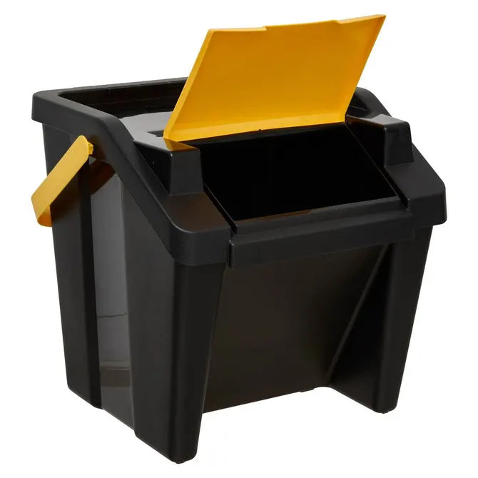 Set de 3 coșuri de gunoi 5five, Plastic, 30 l