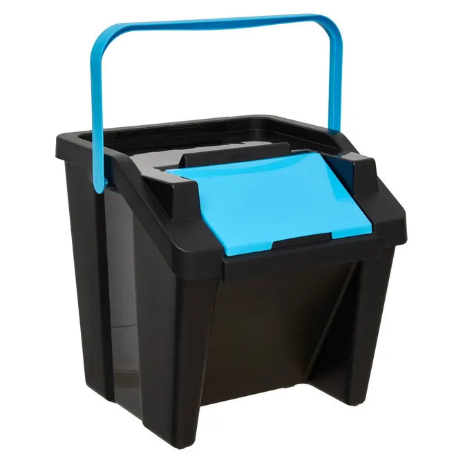 Set de 3 coșuri de gunoi 5five, Plastic, 30 l