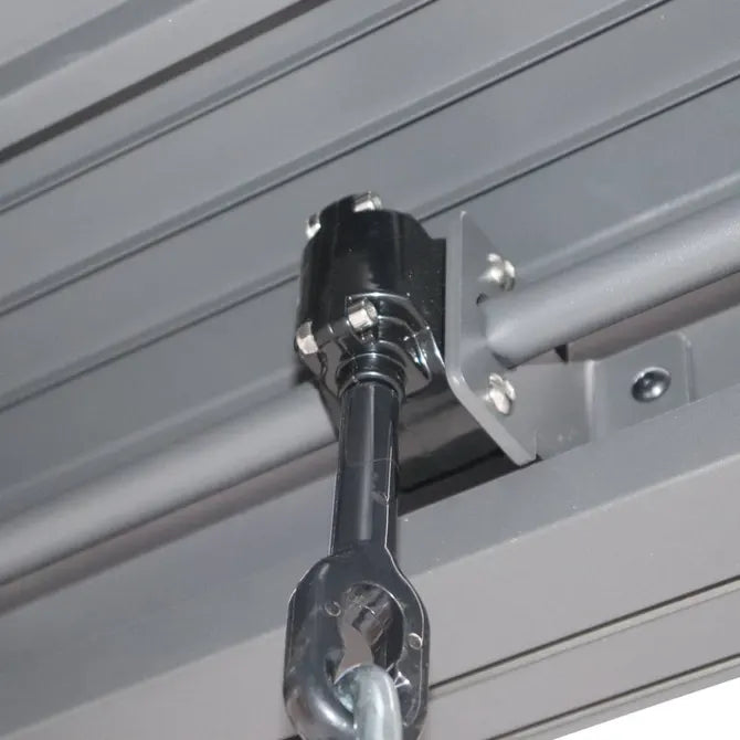 Пергола Hesperide Evonis, Алуминий и стомана, Графит, 6x3 m