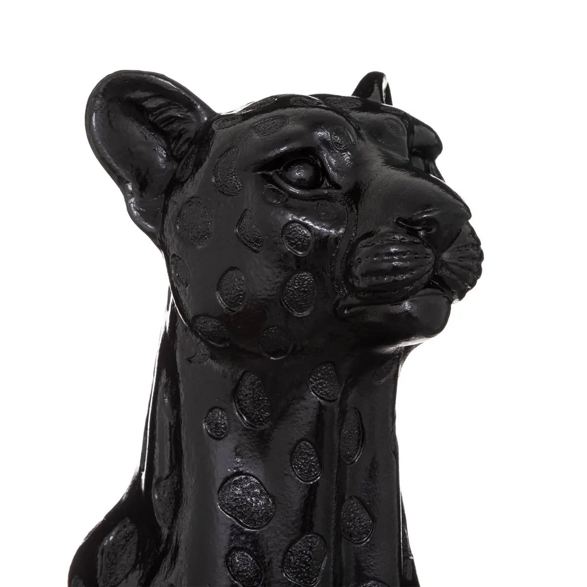 Figură decorativă Leopard cu atmosferă, Rășină, 90 cm