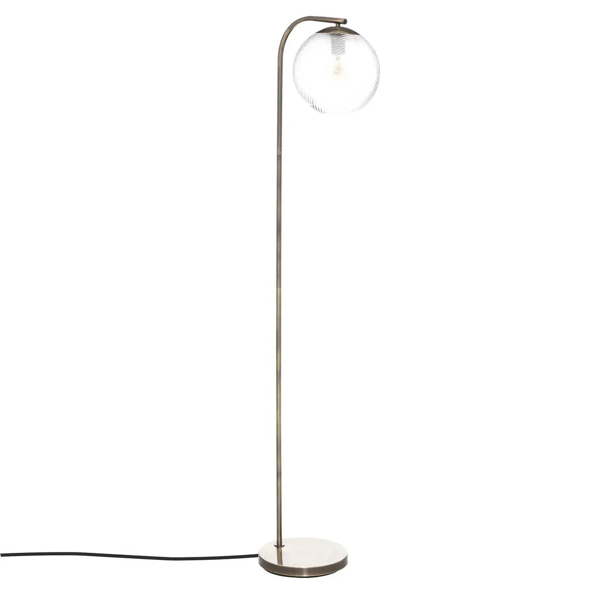 Lampion atmosferă Noapte, Metal, Auriu, 153 cm