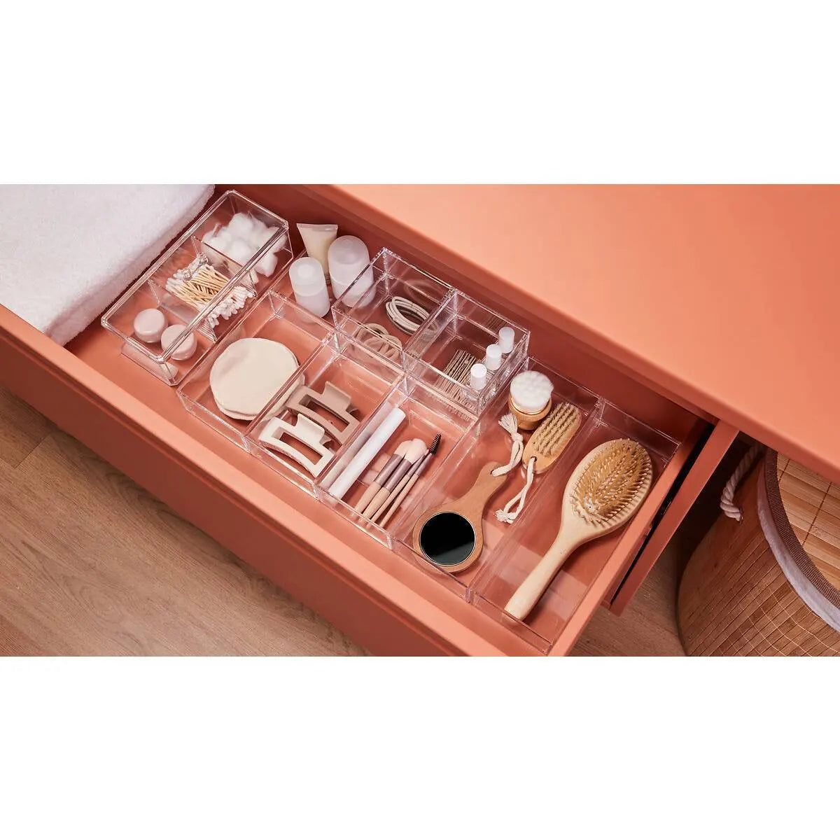 Coș de rufe 5five Bambou, rotund, 48 l