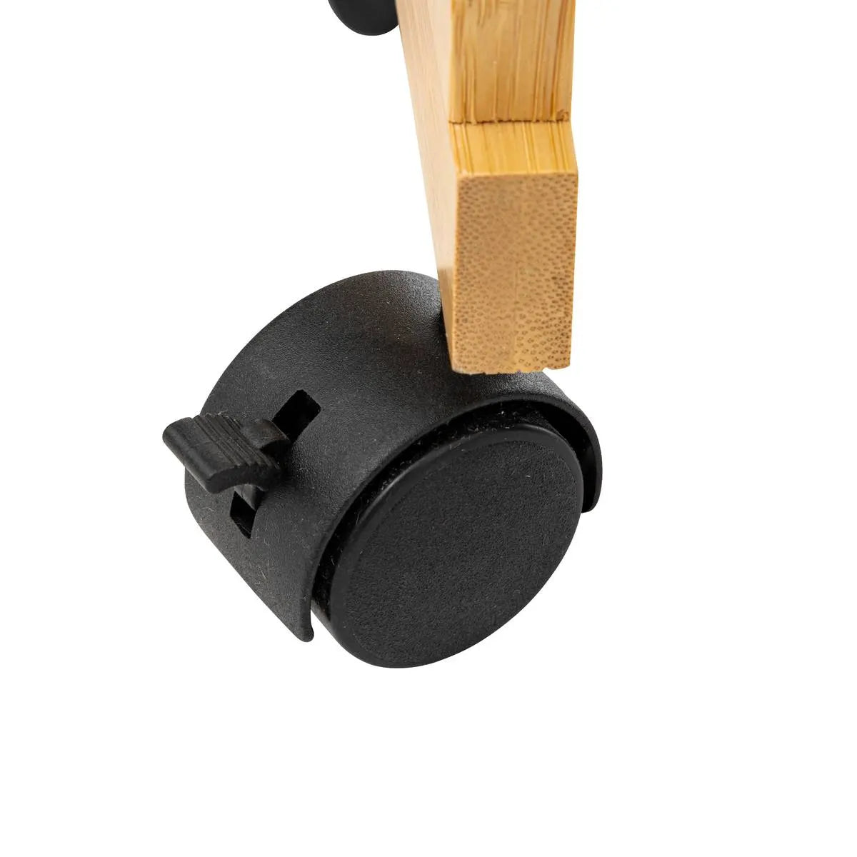 Bibliotecă 5five Natureo pe roți, neagră