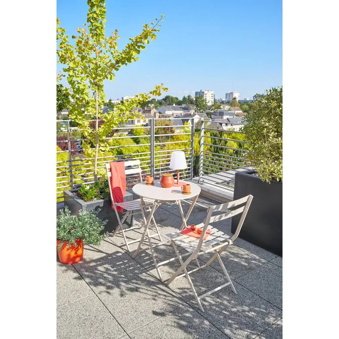 Masă rotundă de grădină Hesperide Greensboro, bej