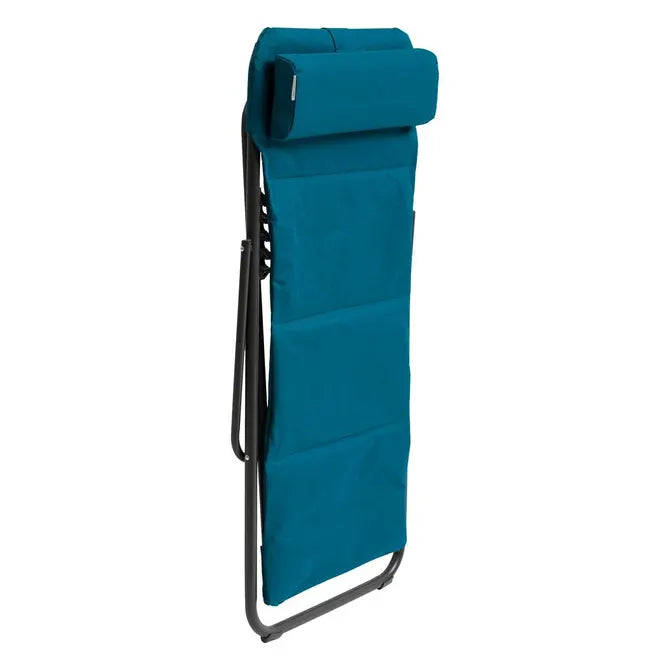 Шезлонг Hesperide Jubba, Синьо-зелен/Графит