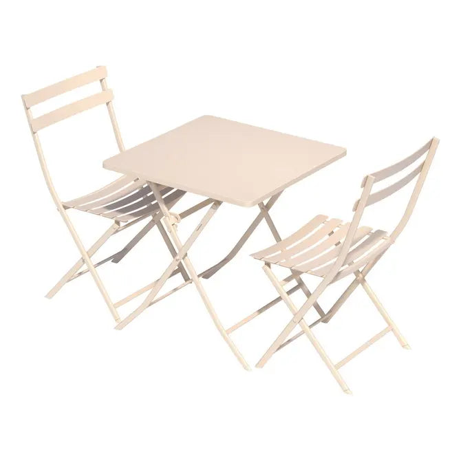 Masă de grădină pătrată Hesperide Greensboro, albă