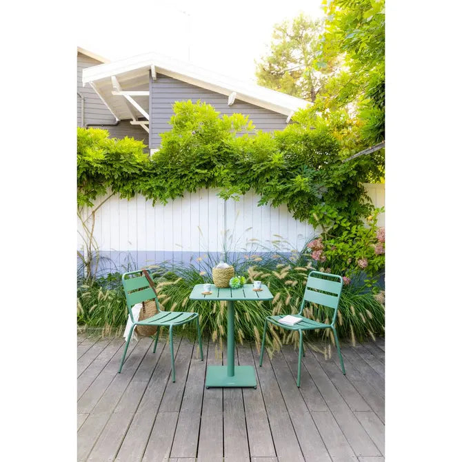 Masă pătrată de grădină Hesperide Phuket, verde