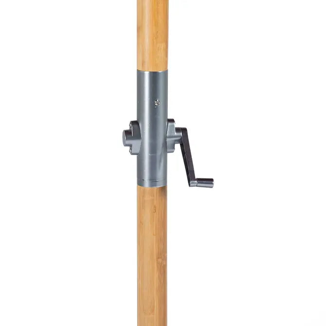 Градински прав чадър Hesperide Tinaei, Бамбуков прът, Olefin, 3 m