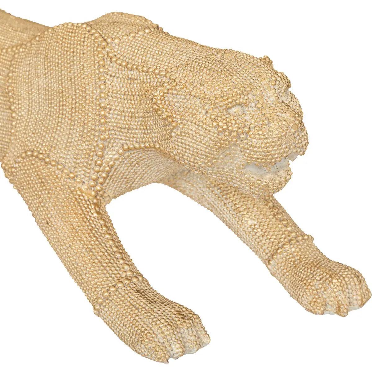 Figură decorativă Atmosphera Dusan, Rășină, Aurie, 15 cm