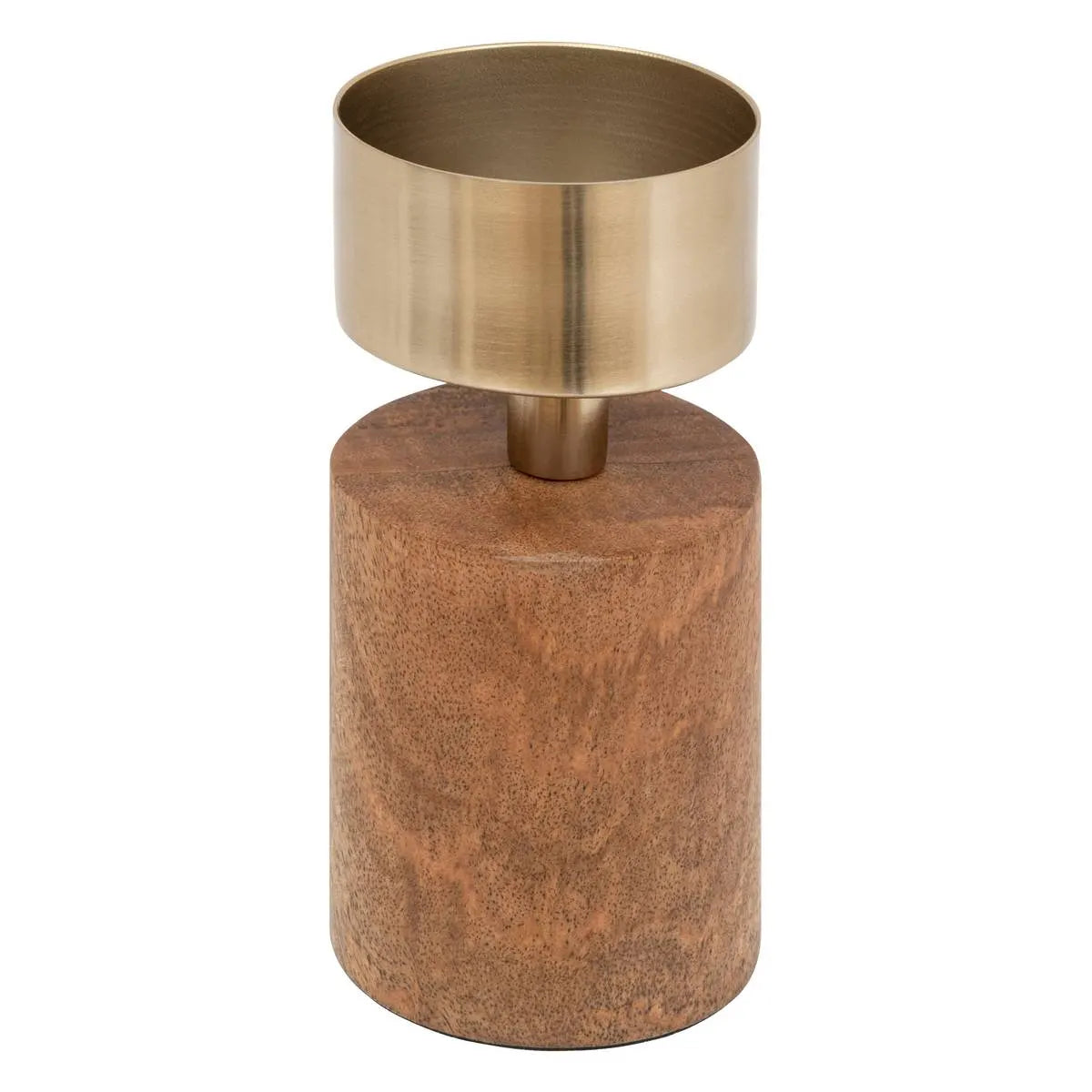 Sfeșnic Atmosphera Tropical Boudoir, Lemn, 22 cm, 2 buc.