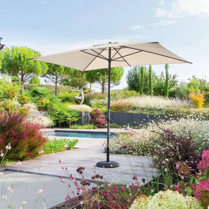 Прав накланящ се чадър Hesperide Loompa, Пшеница, 3 m