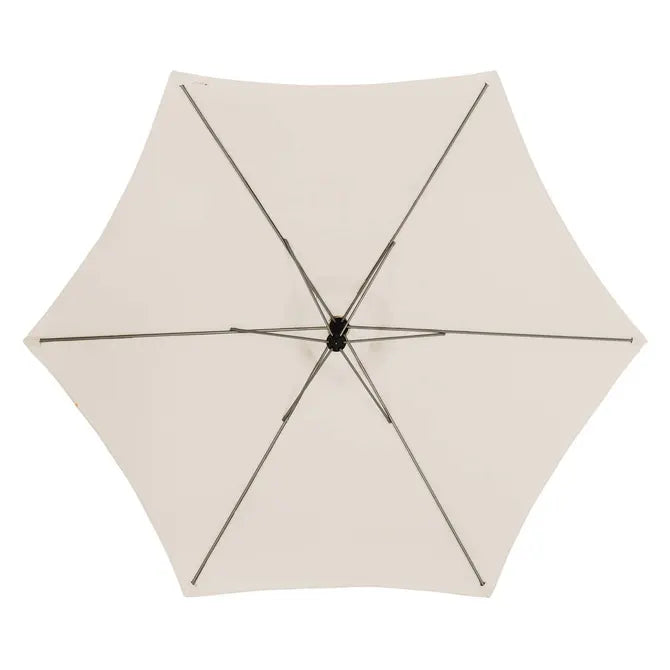 Градински чадър със странична стойка Hesperide Manoa, Пшеница, 3 m