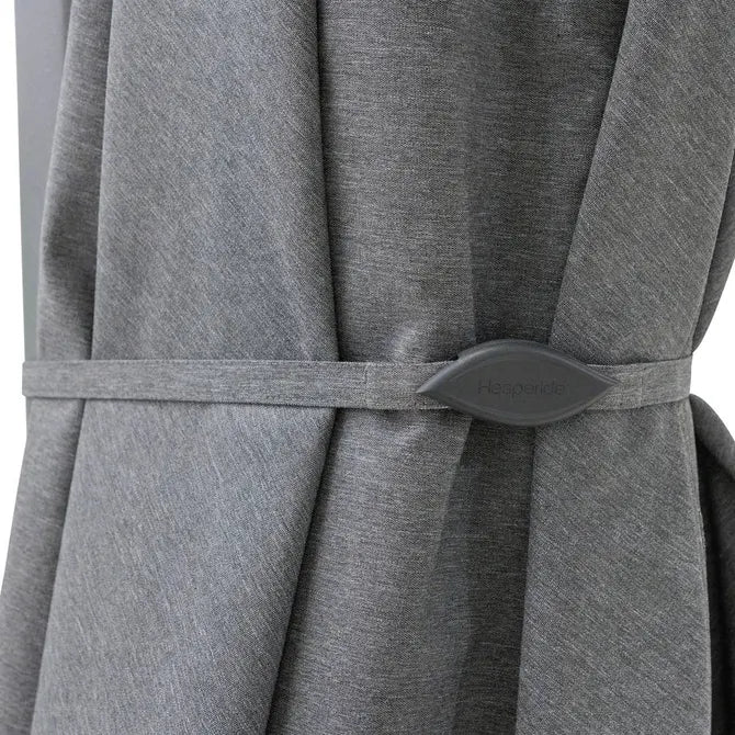 Градински чадър със странична стойка Hesperide Melhia, Накланящ се, Olefin, Антрацит, 4x3 m