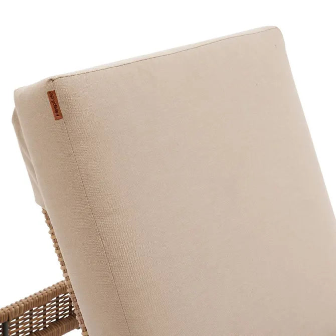 Шезлонг Hesperide Malta, Алуминий и изкуствен ратан, Савана