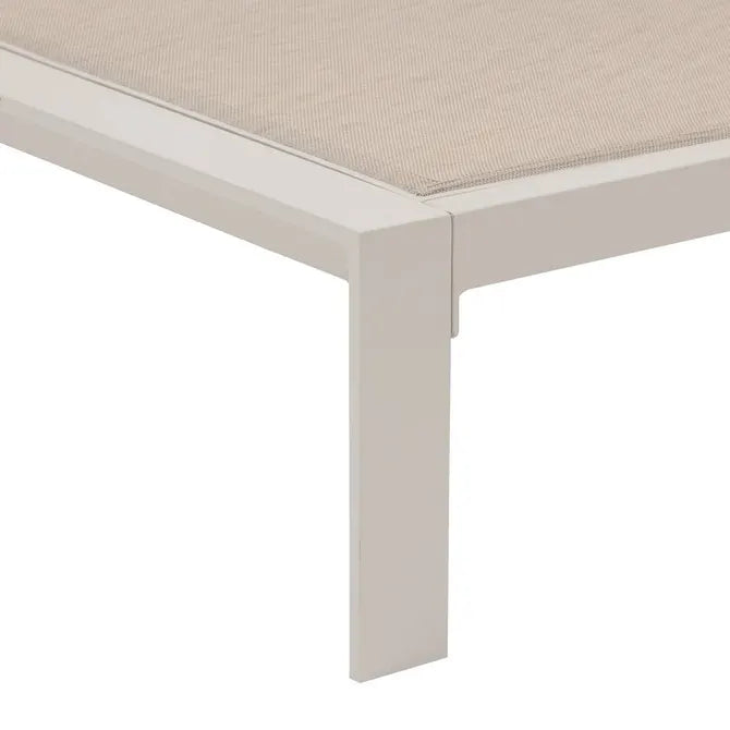 Двоен алуминиев шезлонг Hesperide Evasion, Цвят Глина