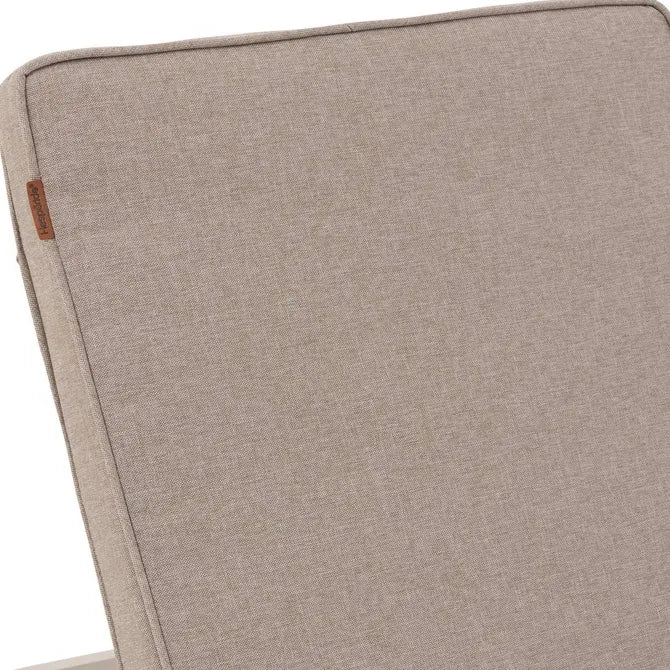 Единичен алуминиев шезлонг Hesperide Evasion, Цвят Глина