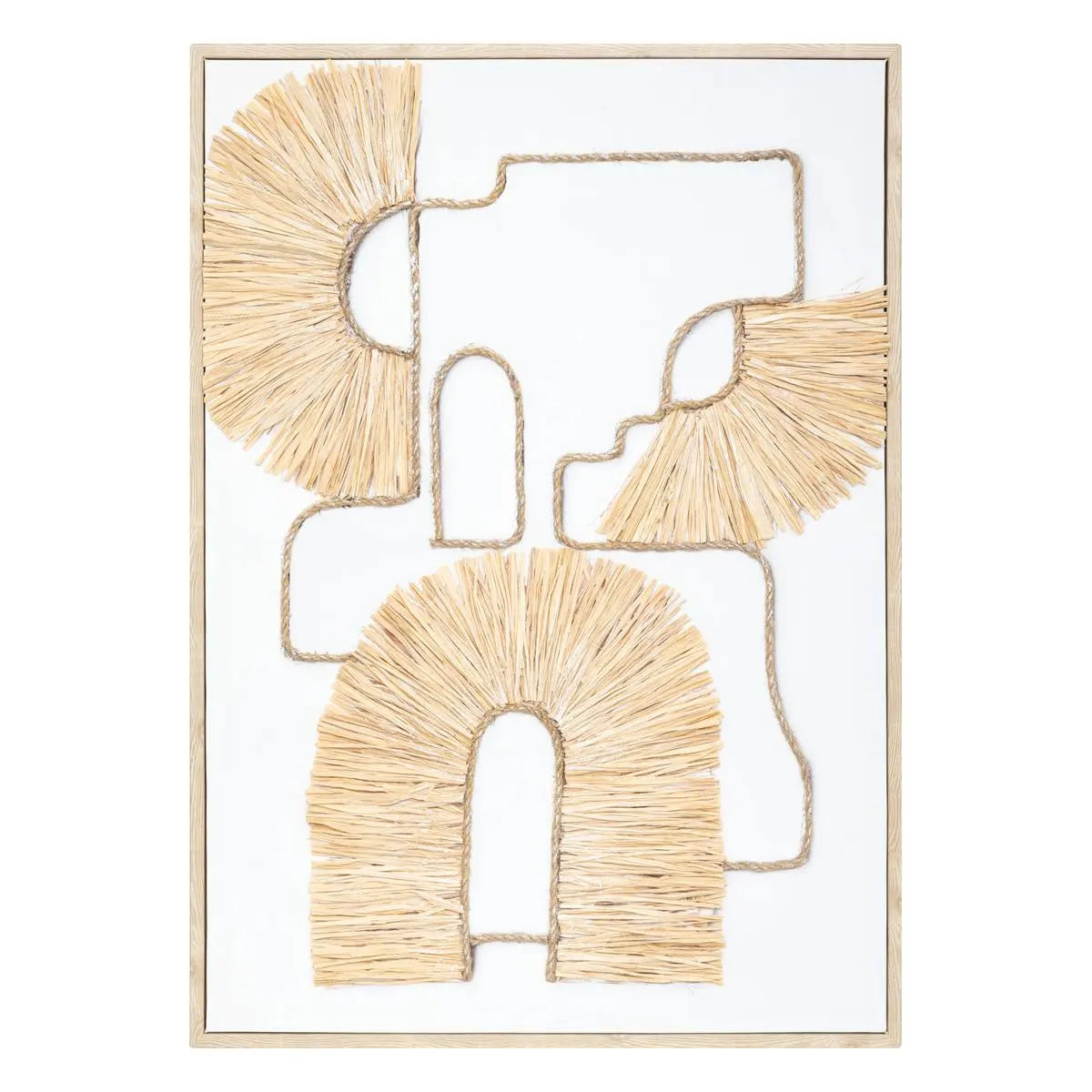 Decorare perete atmosfera Inaya, 70x50 cm, Rafie