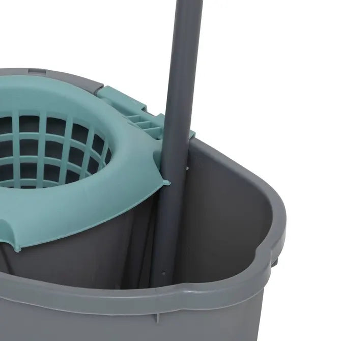 Set 5five, găleată + mătură + mop, 15 l
