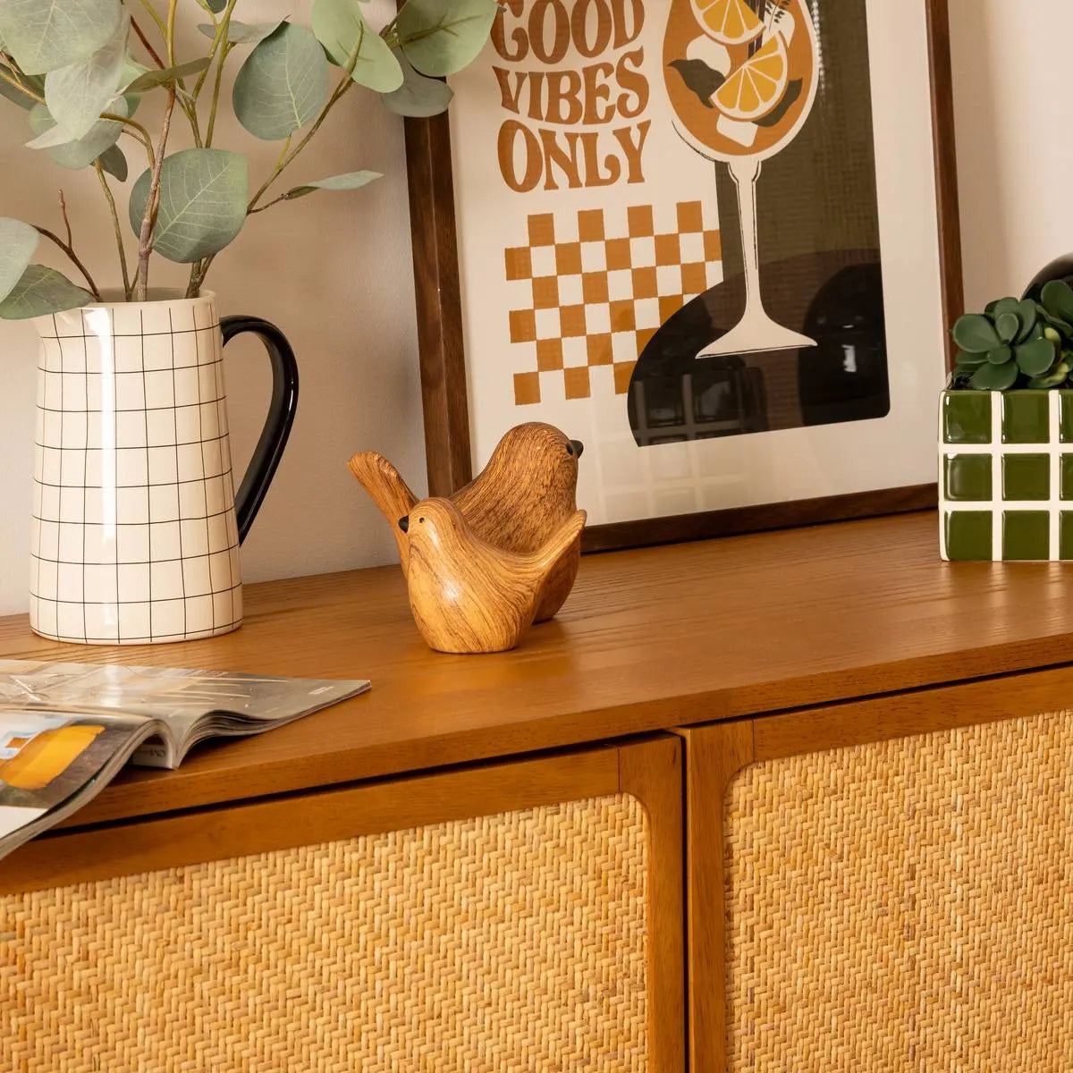 Figurină decorativă Atmosphera Birds, 2 buc.