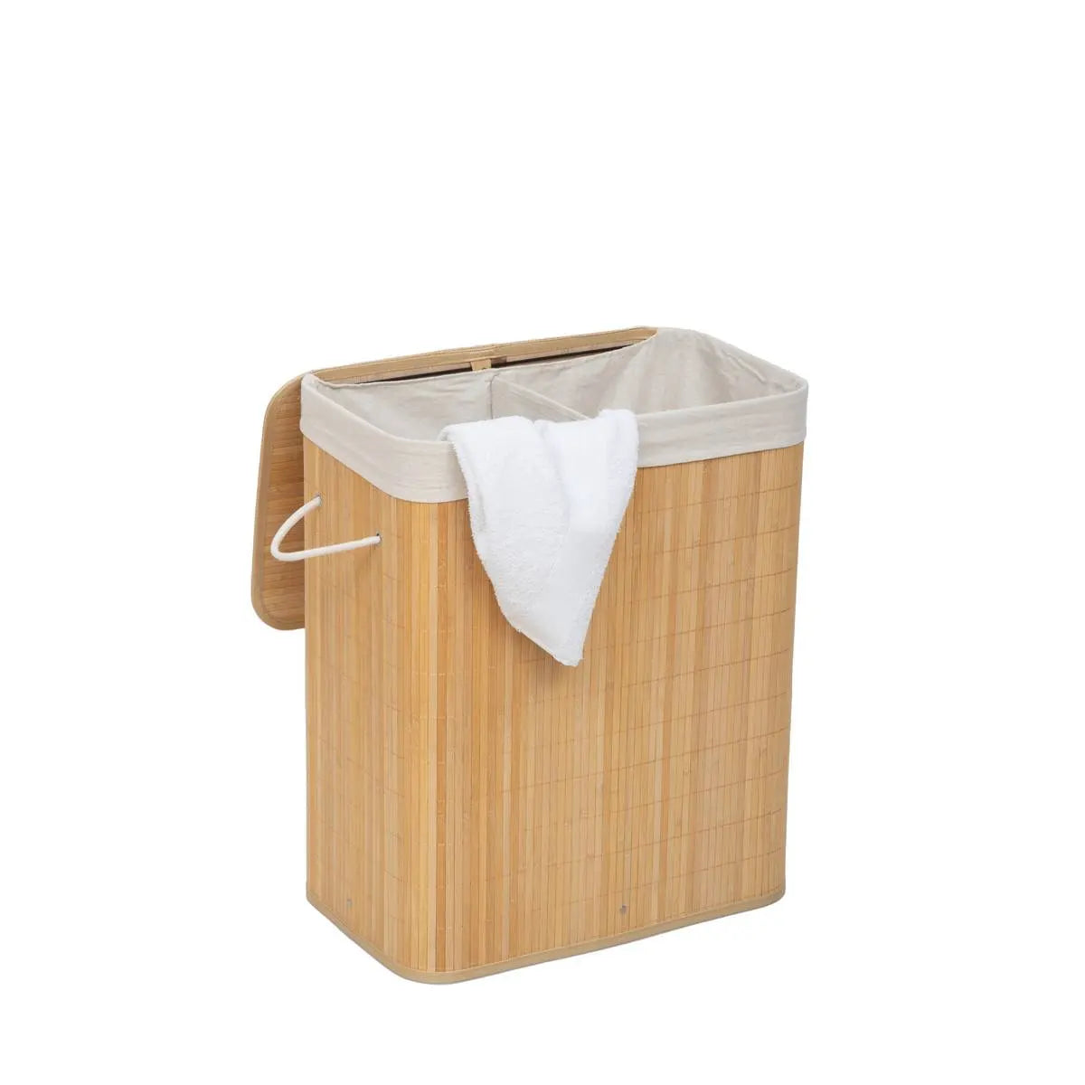 Coș de rufe 5five, Bambus, 100 l