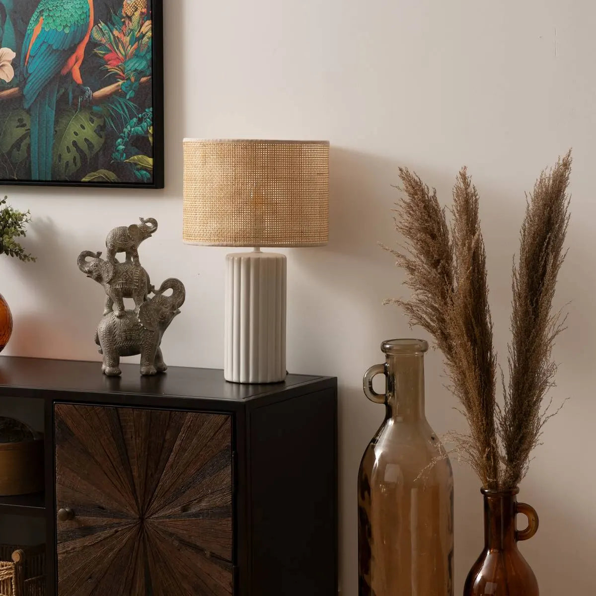 Lampă de masă cu atmosferă Tylia, 47 cm