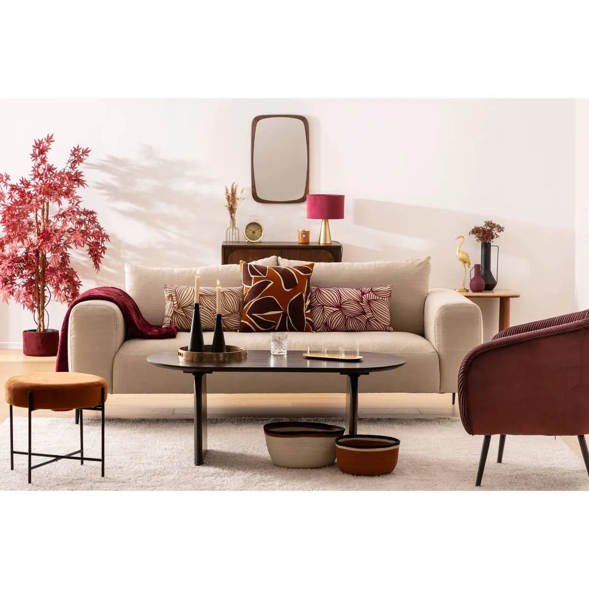 Sfeșnic Atmosphera Aut, Metal, Negru, 24 cm, 2 buc.