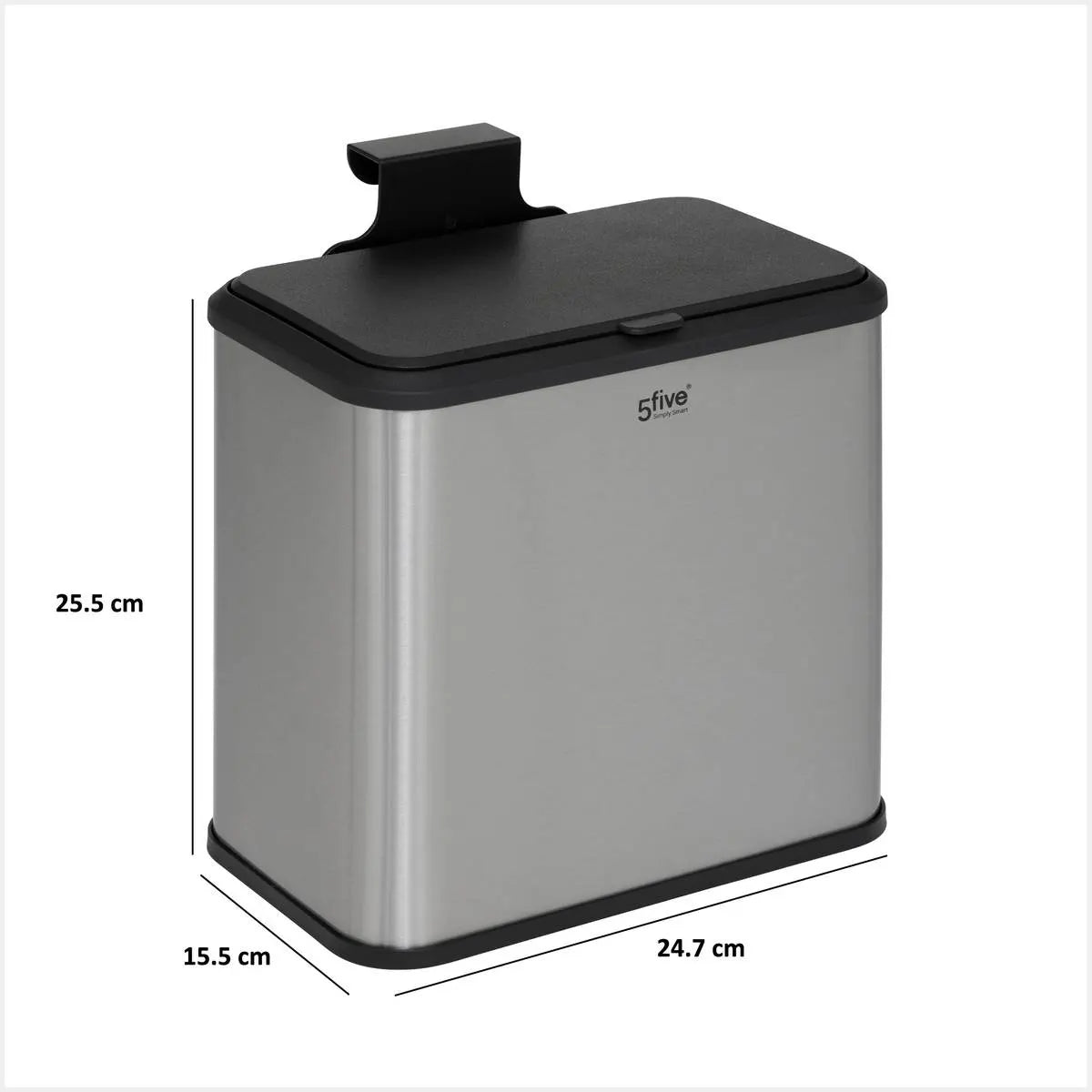 Compost 5five, oțel inoxidabil, 5 l