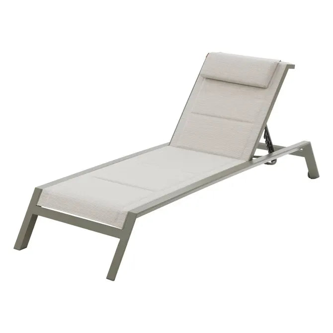 Сгъваем шезлонг Hesperide Allure Athea, Алуминий, Лаврово зелено