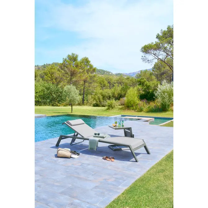 Сгъваем шезлонг Hesperide Allure Athea, Алуминий