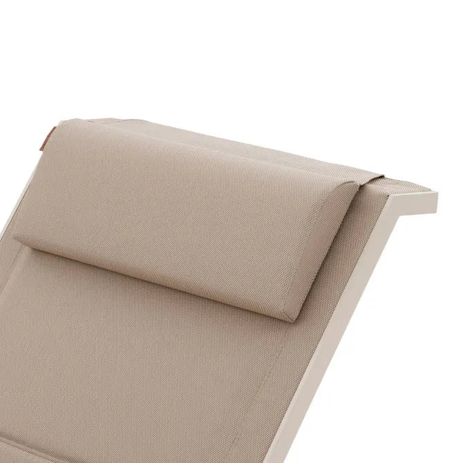 Шезлонг Hesperide Allure, Алуминий, Лен/Глина