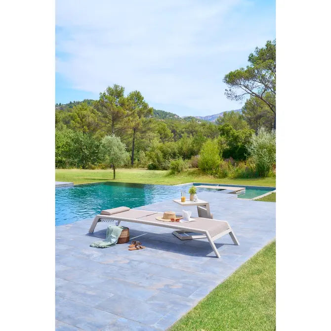 Сгъваем шезлонг Hesperide Allure Athea, Алуминий