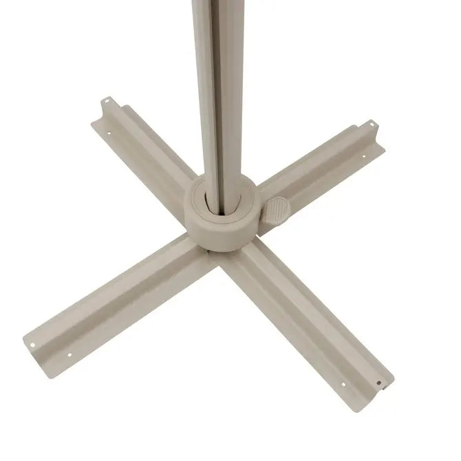 Градински чадър със странична стойка Hesperide Melhia Multi-canvas, Накланящ се, Olefin, Лен, 4x3 m