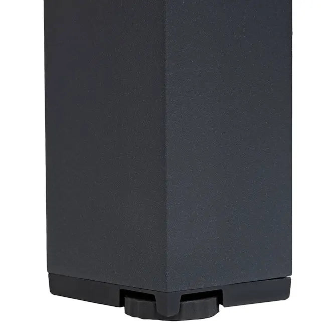 Masă pătrată de grădină Hesperide Evasion, Grafit, 10 locuri