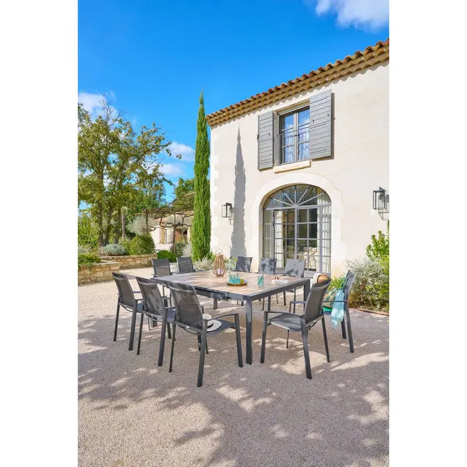 Градинска квадратна маса Hesperide Evasion, 10 места