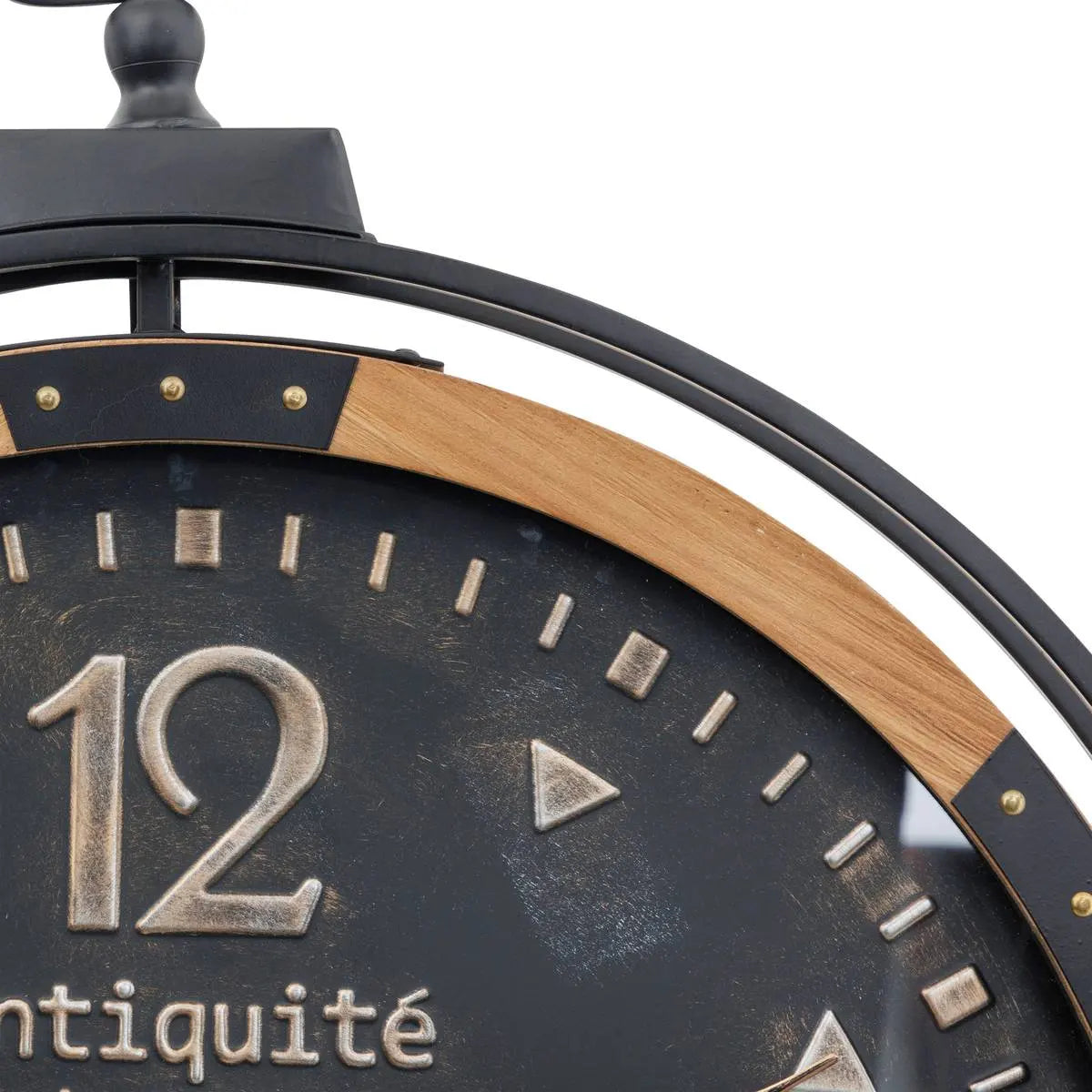 Ceas de perete Atmosphera Amri, Ø84x70 cm, Metal, Roți dințate