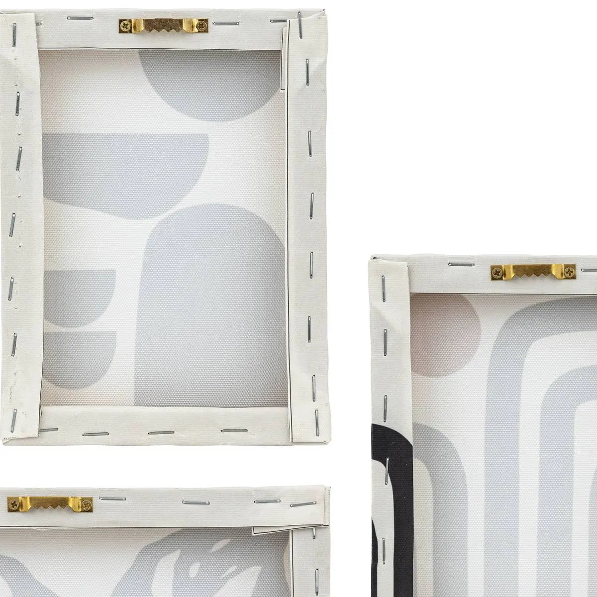 Pictură înrămată Atmosphera Cynthia, Imprimeu abstract, Set de 5