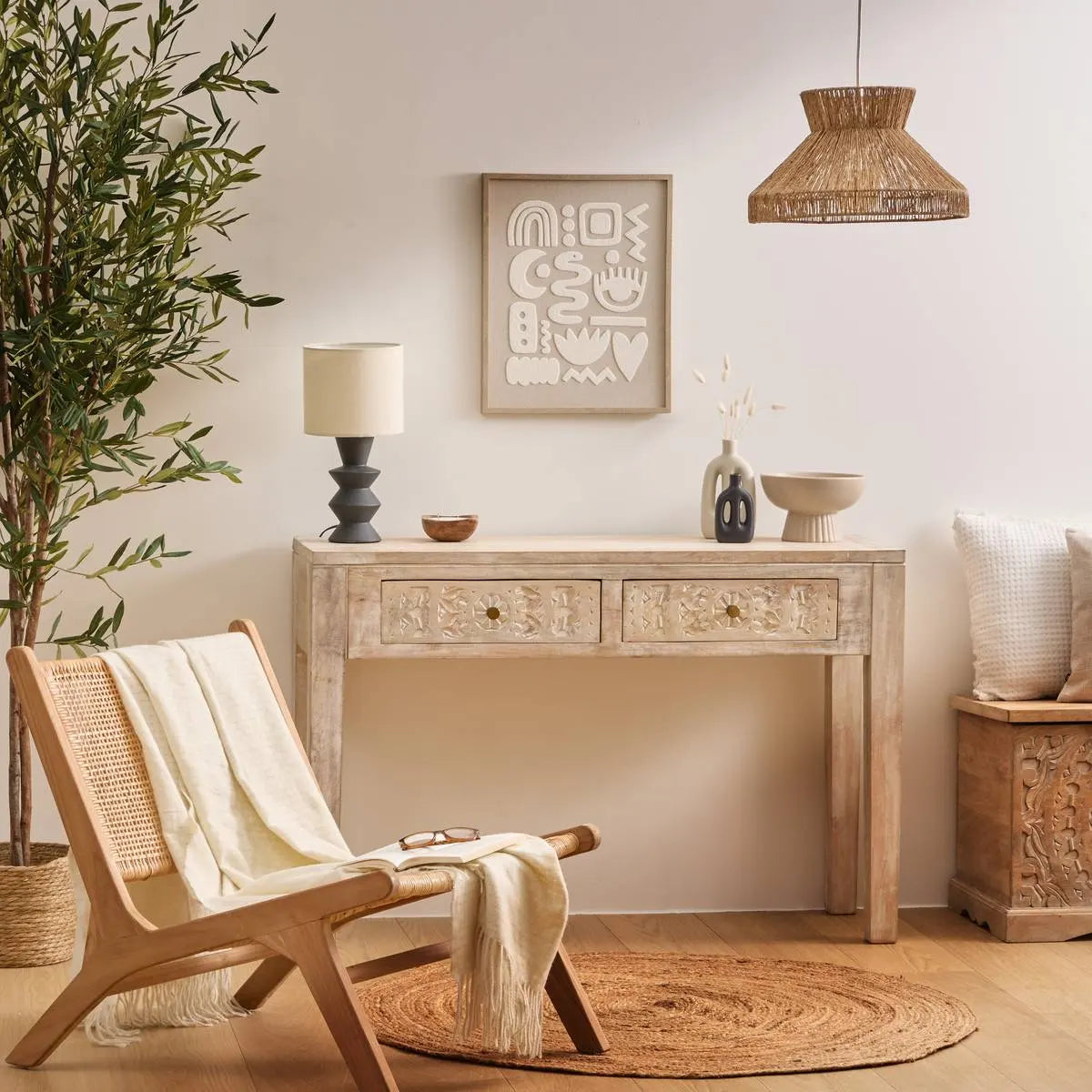 Decorațiune murală 3D atmosferă Petra, 40x50 cm