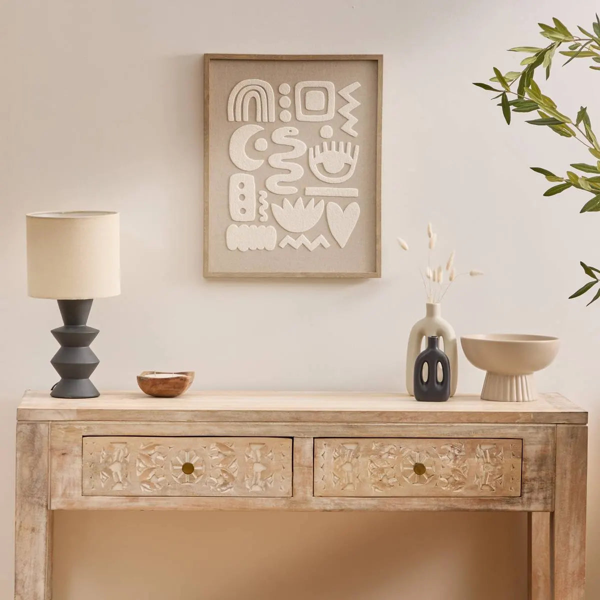 Decorațiune murală 3D atmosferă Petra, 40x50 cm